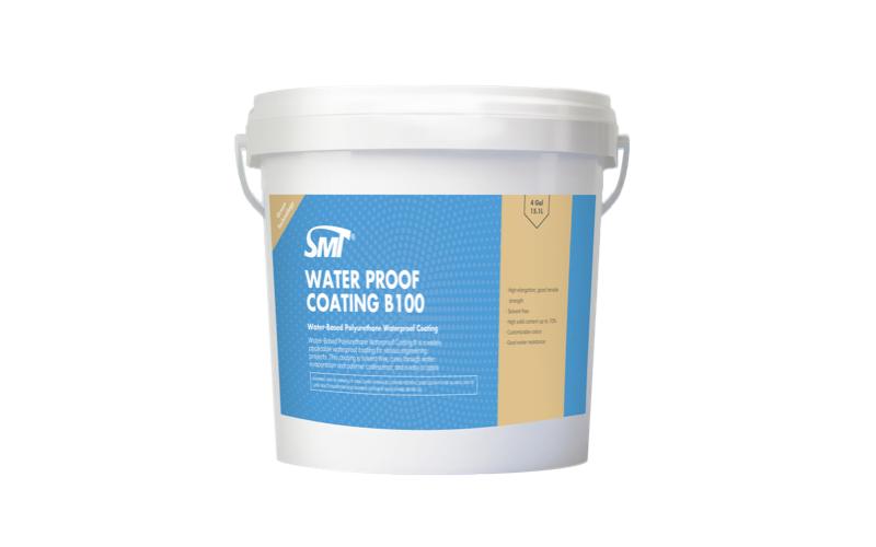 SMT-B100 Waterborne Polyurethane Waterproof Coating