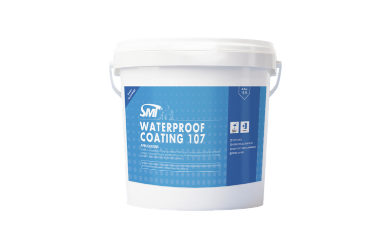 SMT-M107 Single-component MS Waterproof Coating for Interior Use
